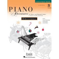 Nancy And Randall Faber: Piano Adventures Christmas Book Level 2B