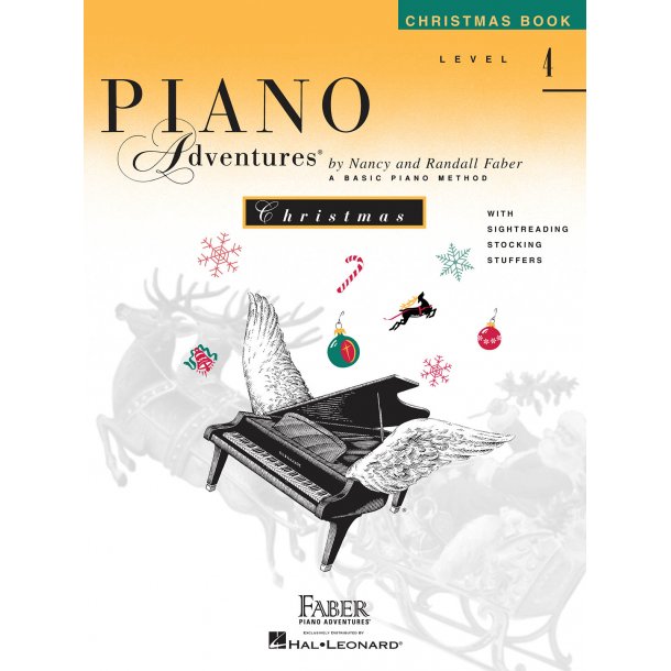 Nancy And Randall Faber: Piano Adventures Christmas Book - Level 4