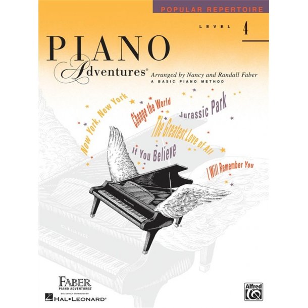 Faber Piano Adventures: Level 4 - Popular Repertoire Book