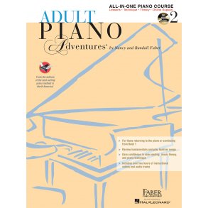 Adult Piano Adventures®: All-In-One Lesson Book 2 (Book/2CDs)