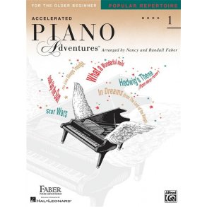 Accelerated Piano Adventures for the Older Beginner: Book 1 - Popular Repertoire