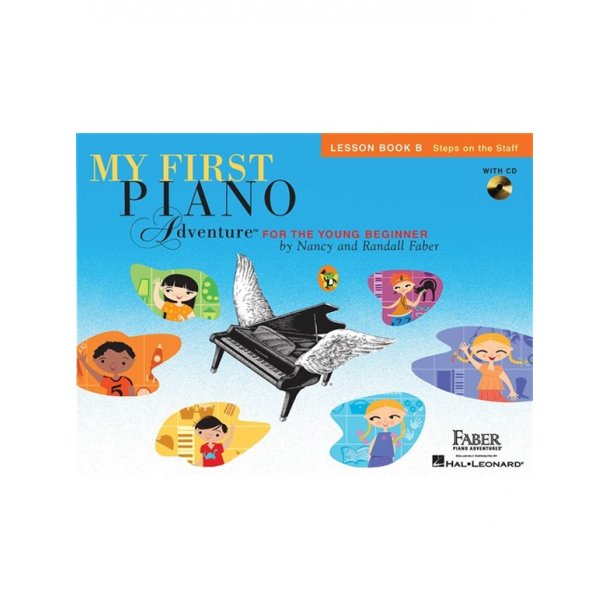 Faber Piano Adventures: My First Piano Adventure - Lesson Book B/CD