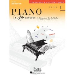 FABER PIANO ADVENTURES LEVEL 4 TECHNIQUE &amp; ARTISTRY PF BK