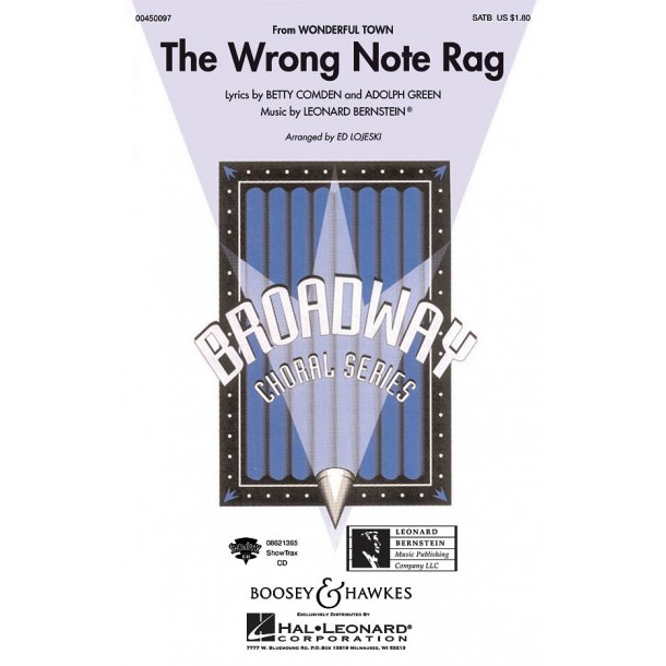 The Wrong Note Rag : from Wonderful Town
