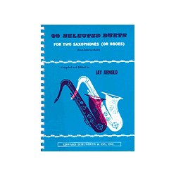 30 SELECTED DUETS EASY INTERMED (ARNOLD) 2 SAXOPHONES OR 2 OBOES BOOK