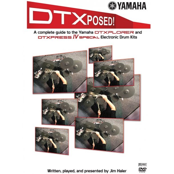YAMAHA DTXPOSED! DTXPRESS IV SPECIAL &amp; DTXPLORER E DRUMS DVD