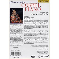 Learn to Play Gospel Piano (Two DVDs)