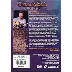 Alex De Grassi: Adventures In Fingerstyle Guitar - The Techniques And Arrangements