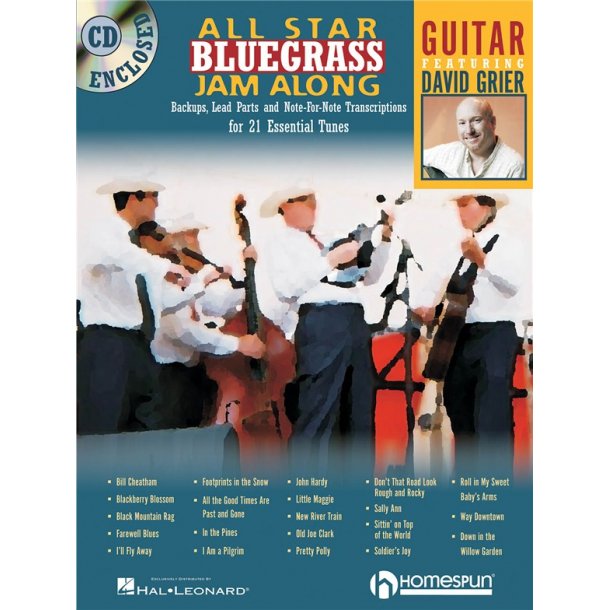 All Star Bluegrass Jam Along - Guitar