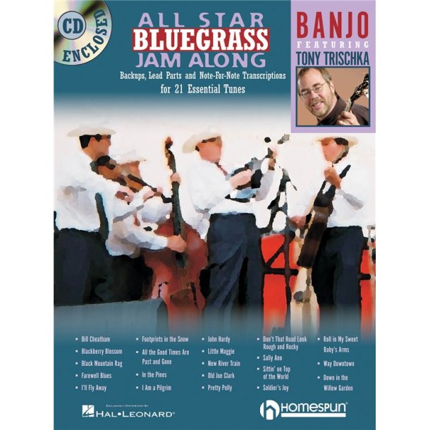 All Star Bluegrass Jam Along - Banjo