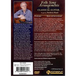 Folk Song Arrangements For Classical Guitar