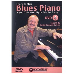 Learn To Play Blues Piano: New Orleans Style Made Easy 4 (DVD)