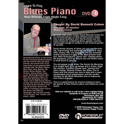 Learn To Play Blues Piano: New Orleans Style Made Easy 4 (DVD)
