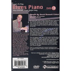 Learn To Play Blues Piano: New Orleans Style Made Easy 4 (DVD)