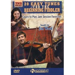 Jim Wood: 20 Easy Tunes For The Beginning Fiddler