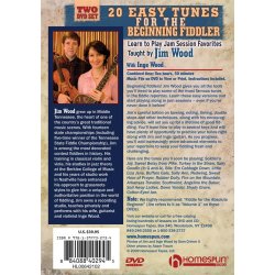Jim Wood: 20 Easy Tunes For The Beginning Fiddler