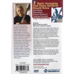 Happy Traum: Basic Arranging Techniques That Every Guitarist Should Know DVD 2 - Standard Tuning