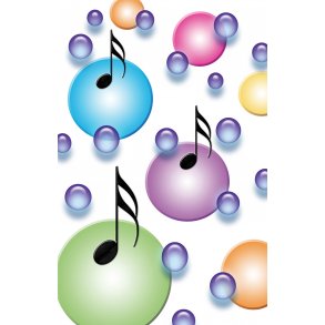 Recital Program #68: Bubbles And Notes (25 Pack)