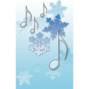 Recital Program #71: Snowflakes And Notes (25 Pack)