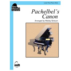 Easy Classics: Pachelbel's Canon - Level Two Piano Solo