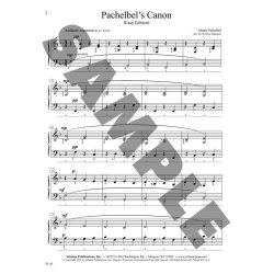 Easy Classics: Pachelbel's Canon - Level Two Piano Solo