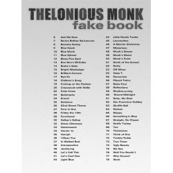 Thelonious Monk Fake Book C Edition