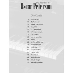 Piano Artist Transcriptions: The Very Best Of Oscar Peterson