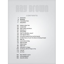 Ray Brown: Legendary Jazz Bassist - Artist Transcriptions