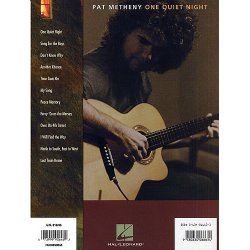 Pat Metheny: One Quiet Night (Tab)