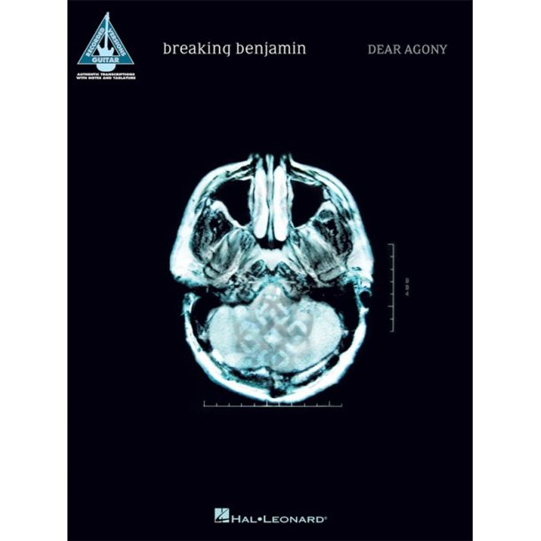 BREAKING BENJAMIN DEAR AGONY GUITAR RECORDED VERSIONS GTR TAB BOOK