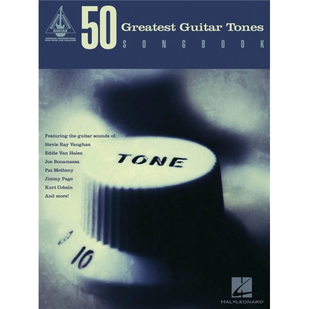 50 Greatest Guitar Tones Songbook