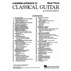 A Modern Approach To Classical Guitar: Book 3 With CD