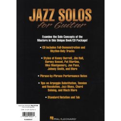 Jazz Solos For Guitar