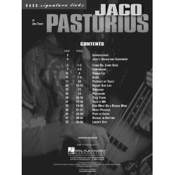 Jaco Pastorius: Bass Signature Licks