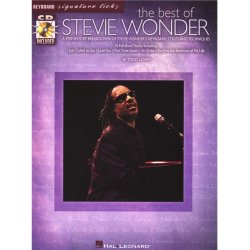 Keyboard Signature Licks: The Best Of Stevie Wonder