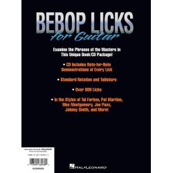 Bebop Licks For Guitar