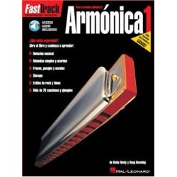Blake Neely/Doug Downing: FastTrack Harmonica Method - Spanish Edition (Book/Online Audio)