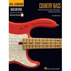 Letsch Glenn Hal Leonard Bass Method Country Bass Bgtr Tab Book/Cd