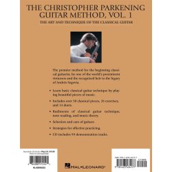THE CHRISTOPHER PARKENING GUITAR METHOD VOLUME 1 GTR BOOK/CD
