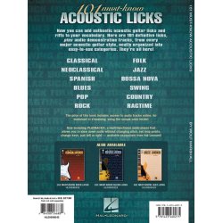 Wolf Marshall: 101 Must-Know Acoustic Licks (Book/Online Audio)