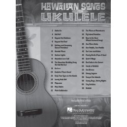 Hawaiian Songs For Ukulele Book