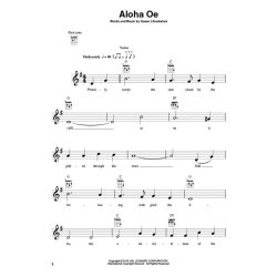 Hawaiian Songs For Ukulele Book