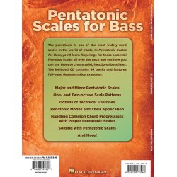 FRIEDLAND ED PENTATONIC SCALES FOR BASS BGTR BK/CD