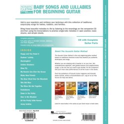 BABY SONGS AND LULLABIES FOR BEGINNING GUITAR TAB BOOK/CD