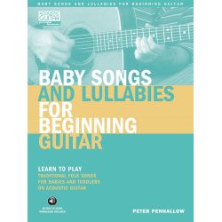 BABY SONGS AND LULLABIES FOR BEGINNING GUITAR TAB BOOK/CD