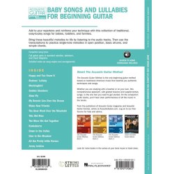 BABY SONGS AND LULLABIES FOR BEGINNING GUITAR TAB BOOK/CD
