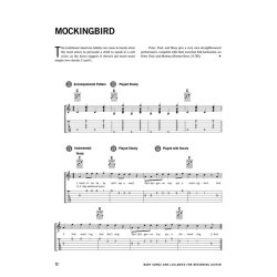 BABY SONGS AND LULLABIES FOR BEGINNING GUITAR TAB BOOK/CD