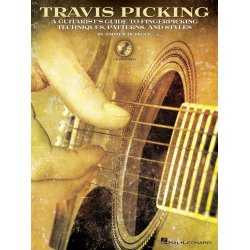 TRAVIS PICKING THE GUITARISTS GUIDE TO FINGERPICKING GTR BK/CD
