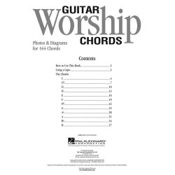 Guitar Worship Chords - Photos And Diagrams For 144 Chords