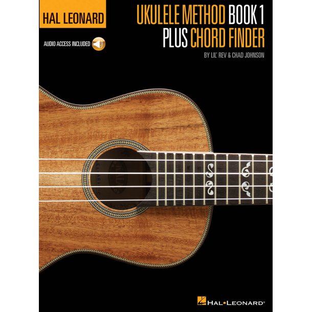 Lil' Rev Hal Leonard Ukulele Method Book 1 Plus Chord Finder Uke Bk/Cd
